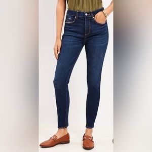 High rise jeans- vintage dark wash - 31